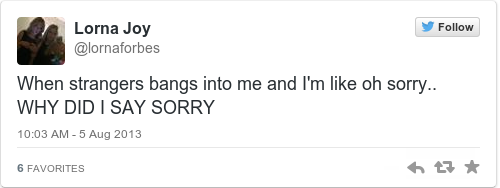 Tweet by @Lorna Joy