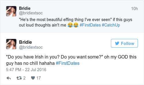 Tweet by @Bridie
