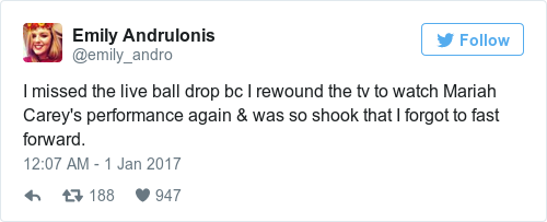 Tweet by @Emily Andrulonis