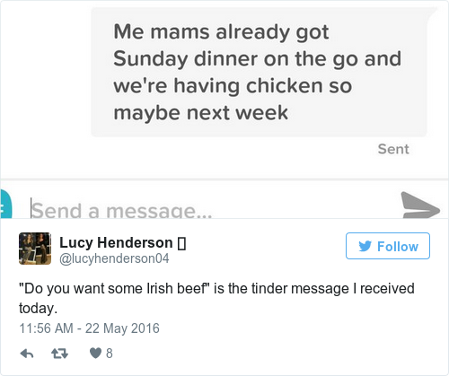Tweet by @Lucy Henderson 👯