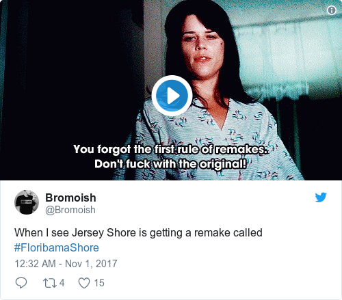 Tweet by @Bromoish
