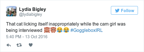 Tweet by @Lydia Bigley