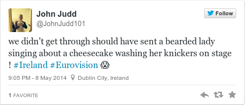Tweet by @John Judd