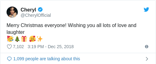 Tweet by @Cheryl