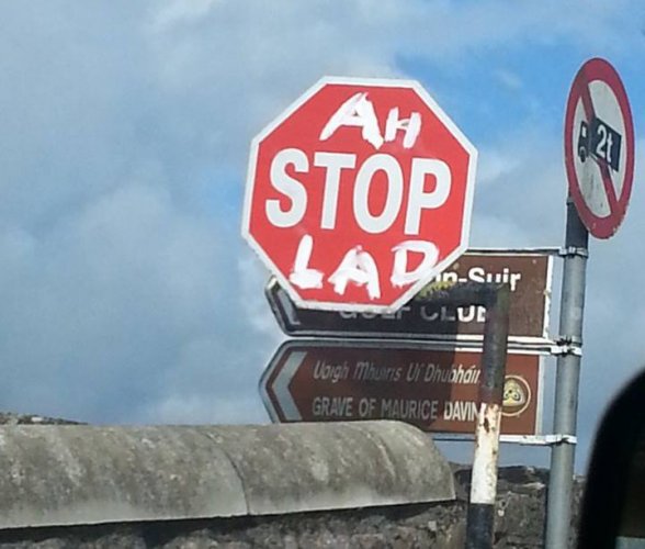 ah stop lad