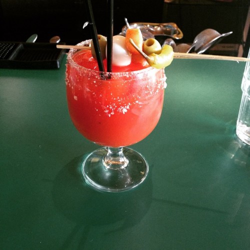 Starting my day the right way #bloodymary