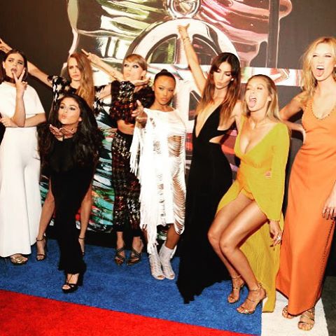 Being ourselves at the VMAs.