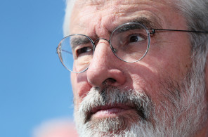'Explosive devices' thrown at homes of Gerry Adams and Sinn Fein figure