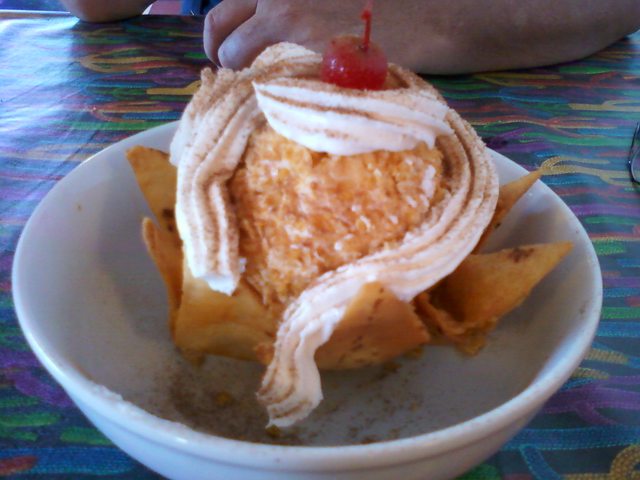 FRIED ICE-CREAM!