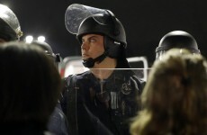 Two officers shot near Ferguson police department