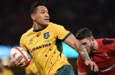 As well as being a mind-bogglingly athletic freak, turns out Israel Folau is also a bit of a gent