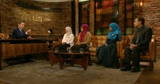 Alan Shatter made a surprise appearance with the Halawa sisters on the Late Late
