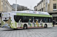 The first 'poo bus' was unveiled to the public in the UK today