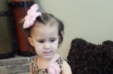This little girl enthusiastically dancing to hip-hop is you in the club on Friday night