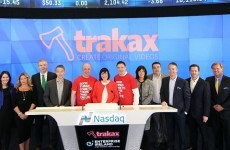 Three Irish siblings rang the Nasdaq bell this morning