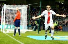 This is the first-half strike that has Poland in control against Ireland