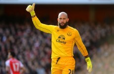 The Minister of Defence has just made one of the saves of the season for Everton