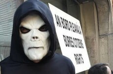The Death of Rural Ireland (& dozens of mourning protesters) stage a dramatic Dublin protest