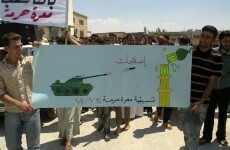 Two killed as Syrian security forces fire on protesters