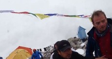 Watch: Video captures terrifying moment when avalanche hit Everest base camp