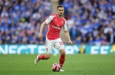 Piers Morgan is feeling unloved after he 'bumped into' Aaron Ramsey yesterday