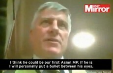 UKIP candidate filmed threatening to 'put a bullet' in rival candidate