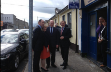Protester arrested during Taoiseach's canvas in Carlow