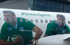 Robbie Henshaw now has his face on a plane - he'll be doing in-flight safety notices next