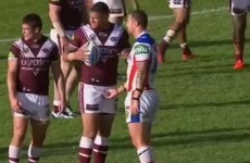 Aussie rugby star laughs off on-field crotch grab, hopes opponent isn't punished