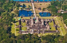Tourists accused of baring backsides at world's largest religious monument