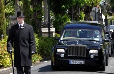 Family pay tribute as Derek Davis laid to rest at Mount Jerome Cemetery