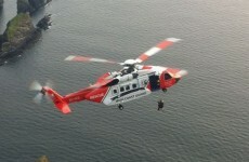 Fishermen plucked from liferaft after ship sinks in gale-force winds