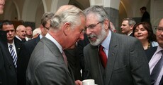 Gerry Adams and Prince Charles just shared a historic handshake
