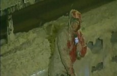 Gutter journalism: reporter gets drenched in sea foam whilst covering Irene
