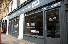 A bar that serves only tap water opened in London today