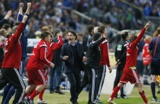 A European Cup winner narrowly avoided relegation in the most dramatic fashion tonight