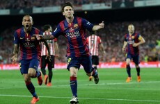 Slimline Lionel Messi back on top of the world