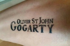 Someone got the name of this Temple Bar pub tattooed on their arm