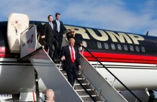 Trump jets in for fresh Clare visit, promises "big announcement" next week