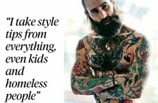 This 'homeless' style tip from a hipster model in the Sunday Times is just...