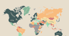 The quality of life all over the world in one neat map
