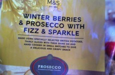 Prosecco-flavoured crisps are a thing and they'll be in an M&S near you this Christmas