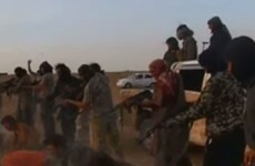 Bank staff fired after filming mock Islamic State-style execution