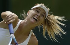 Sharapova was accused of 'gamesmanship' by her opponent at Wimbledon today