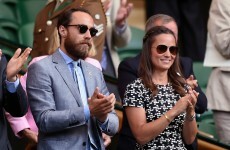 Kate Middleton's ridey brother is distracting people from the tennis at Wimbledon