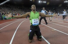 WATCH: Yohan Blake beats Powell, runs new PB of 9.82