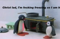 This Irish version of Pingu will make you howl with laughter