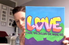 A Dublin artist said thanks for the Yes vote with 22 acts of kindness