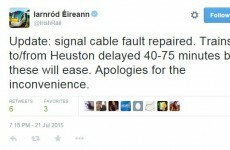 Taking the train in the morning? Irish Rail has fixed the fault that was causing huge delays