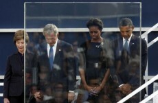 In pictures: Emotional memorial at Ground Zero